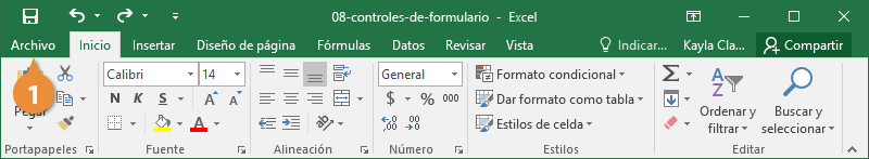 Controles de Formulario