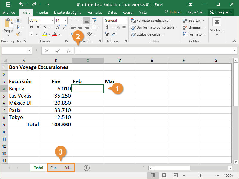 Referencias Hojas de Calculo Externas