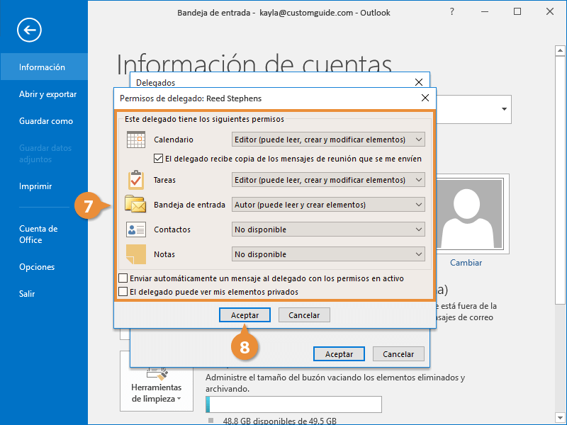 Compartir Correo Electrónico