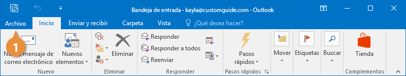 Configuración de Correo Electrónico