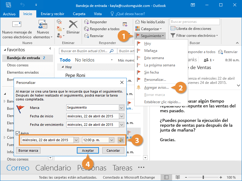 Seguimiento de Correos Electrónicos