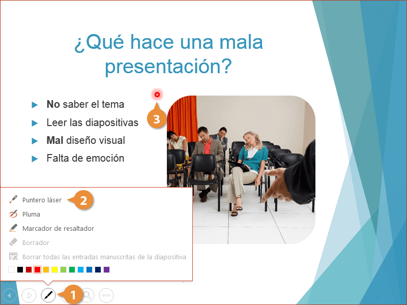 Herramientas de una Presentación