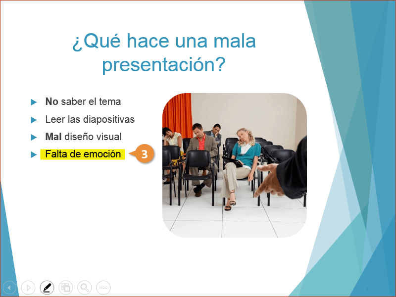 Herramientas de una Presentación