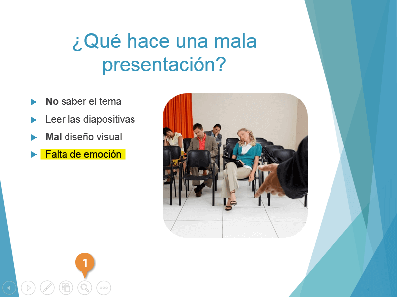 Herramientas de una Presentación