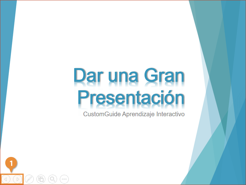 Mostrar una Presentación