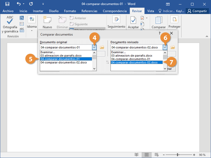 Comparar Documentos