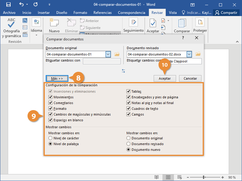 Comparar Documentos