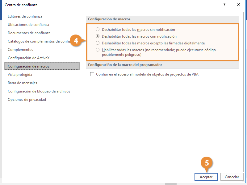 Crear y Utilizar Macros Simples