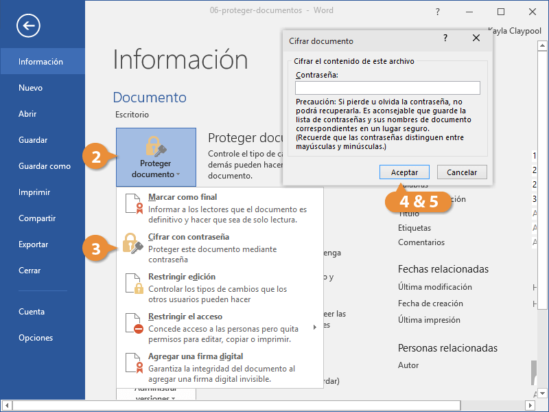 Proteger Documentos