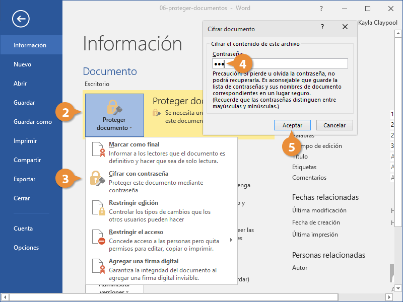 Proteger Documentos