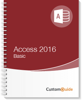 Access 2016 Basic