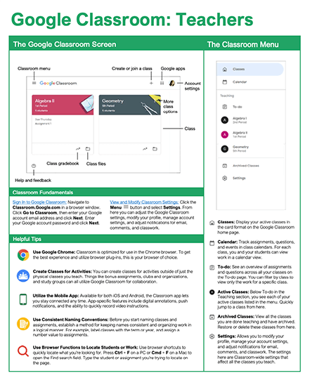 Classroom Navigation