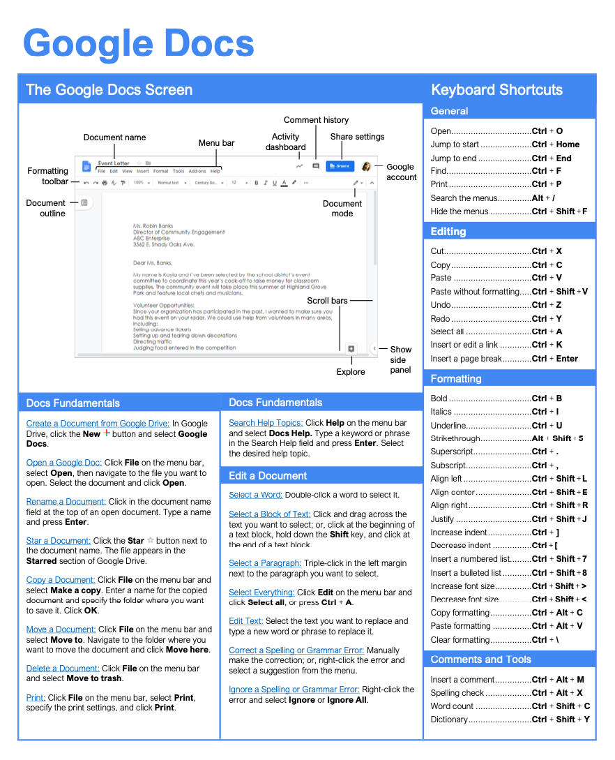 Quick Reference