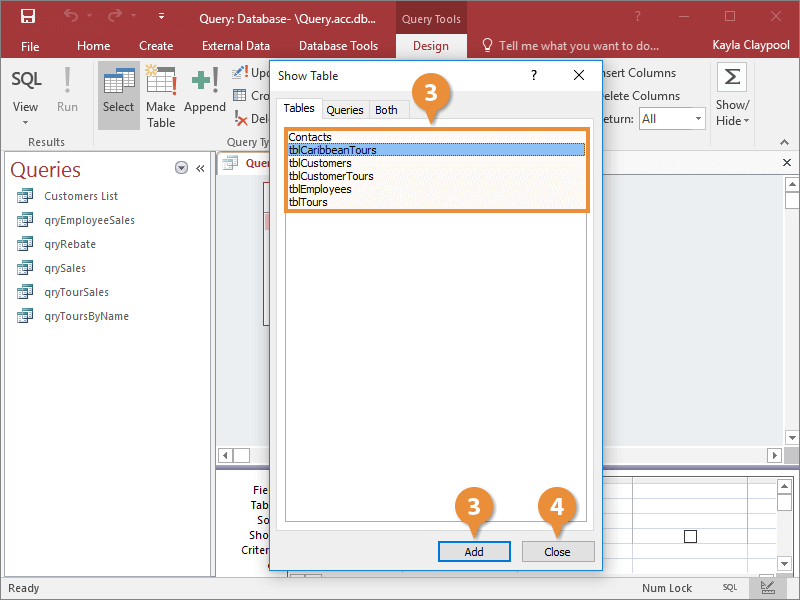 Create an Append Query