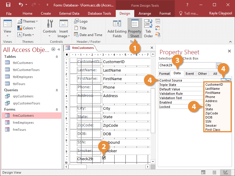 Change a Control's Data Source