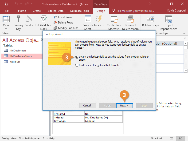 Create A Lookup Field CustomGuide