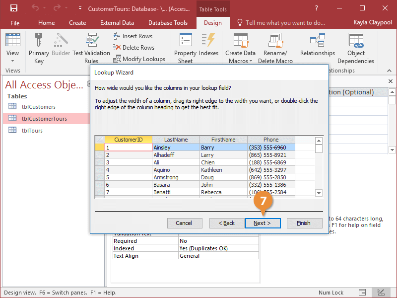 Create a Lookup Field