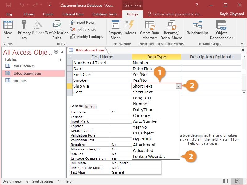 Create a Value List