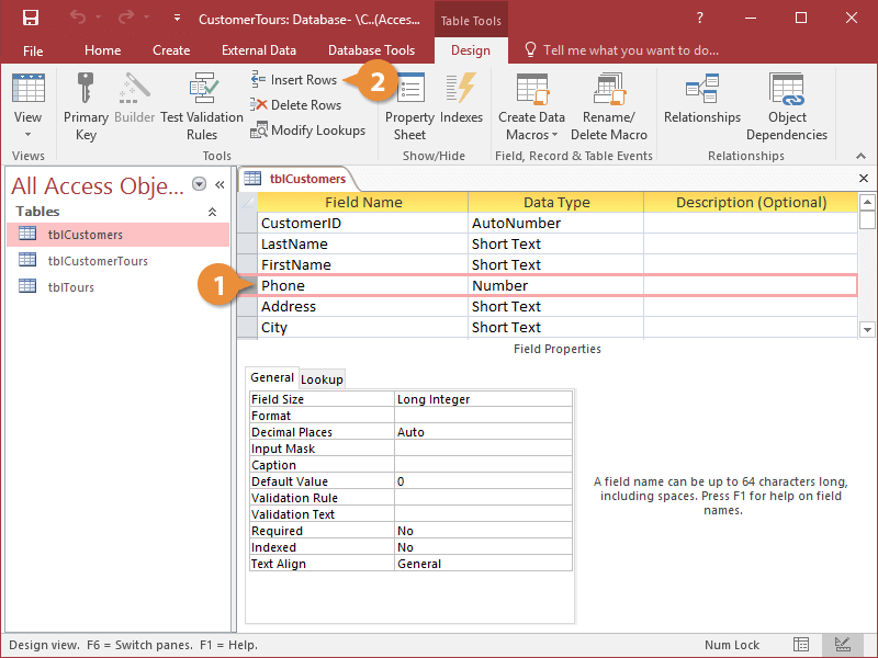 Insert, Reorder, and Delete Fields