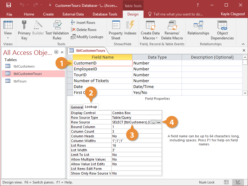 Modify a Lookup List