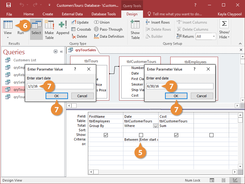 Parameter Queries