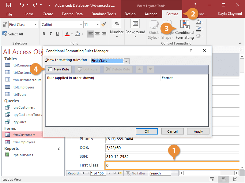 Use Conditional Formatting