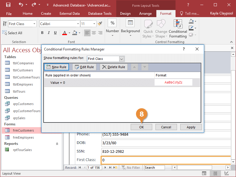 Use Conditional Formatting