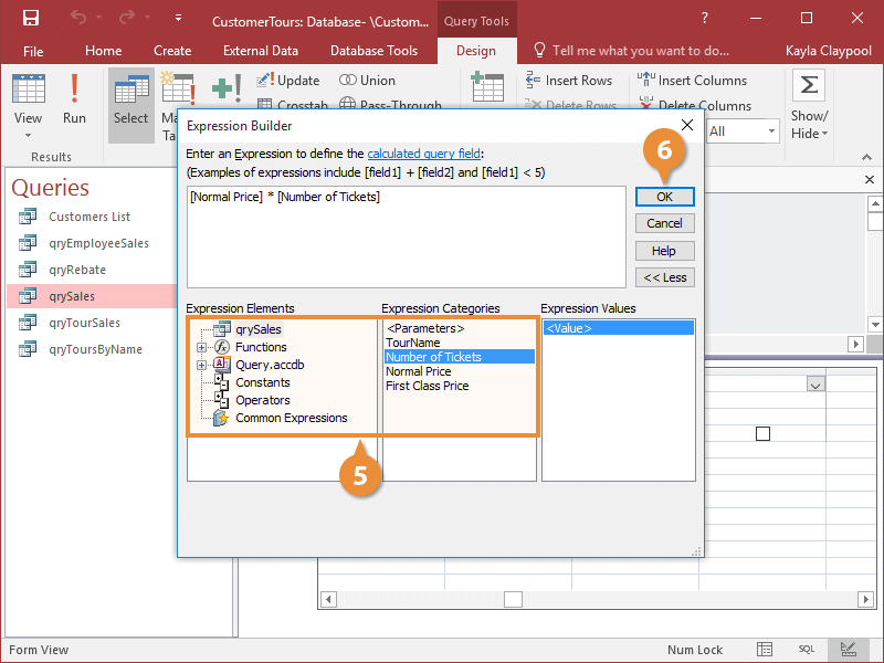 Work with Expressions and the Expression Builder | CustomGuide