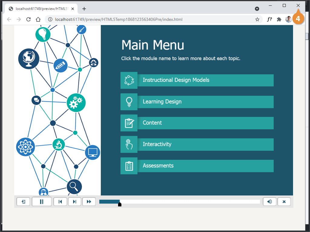 Preview a Project in a Web Browser