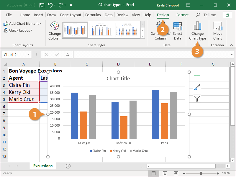 How would you change the type chart to make the types more