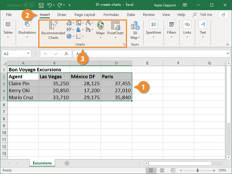 How To Make A Chart Or Graph In Excel CustomGuide