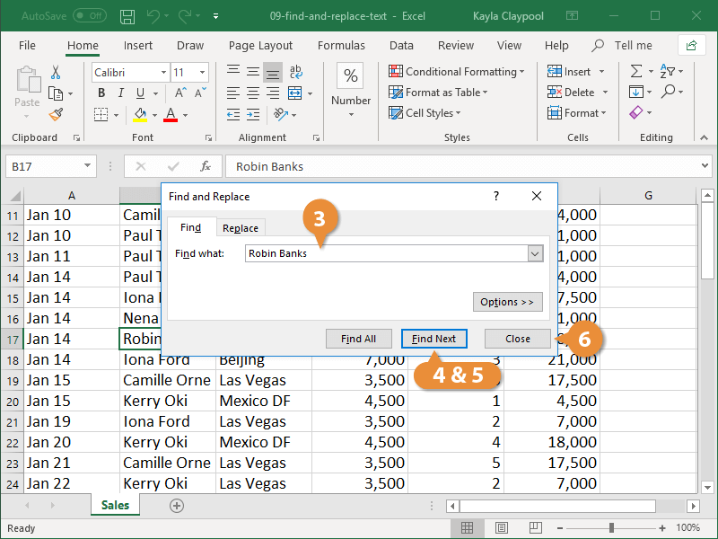 find-replace-in-excel-customguide