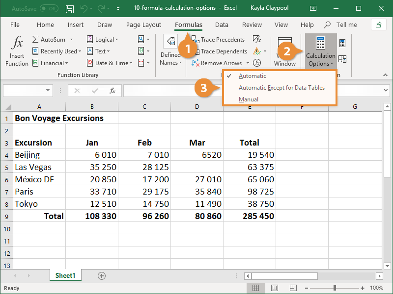 How To Calculate In Excel 84 
