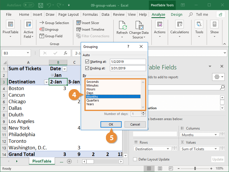 Group Values