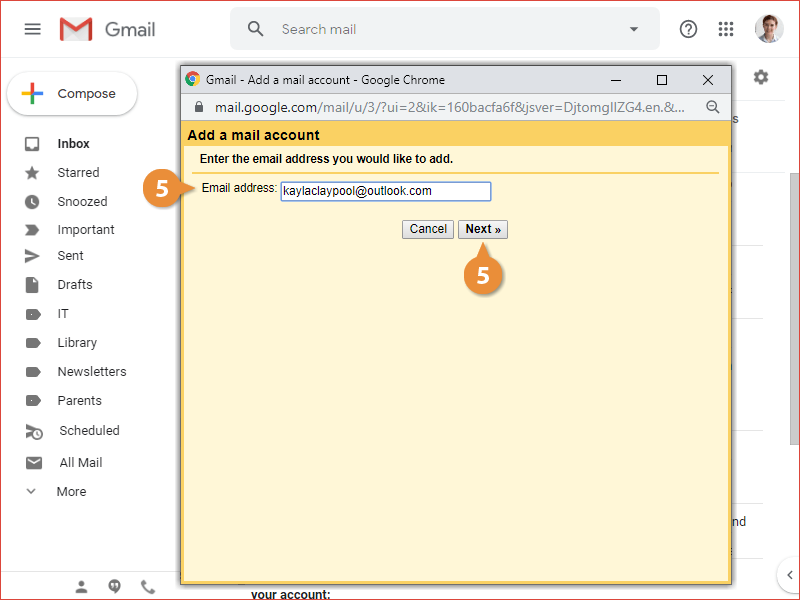 Add Other Email Accounts to Gmail