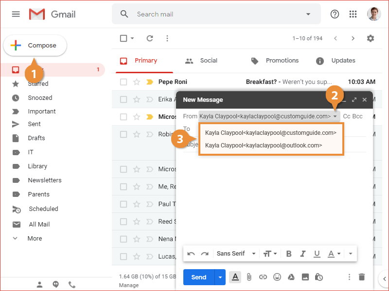 Add Other Email Accounts to Gmail