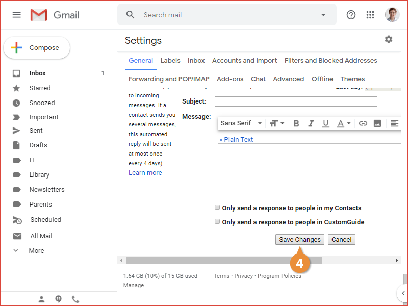 Enable Keyboard Shortcuts