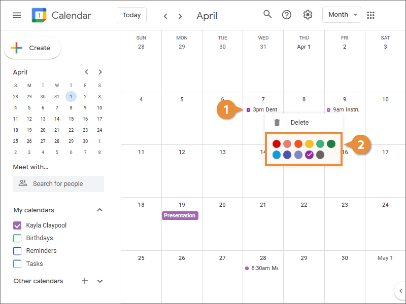 Sửa sự kiện: Sử dụng tính năng sửa sự kiện trên Google Calendar để tạo các sự kiện đáng nhớ. Với chỉ vài thao tác, bạn có thể thêm mô tả, thay đổi thời gian và địa điểm cho sự kiện của mình. Đừng bỏ lỡ cơ hội tạo ra các trải nghiệm đáng nhớ cùng Google Calendar.