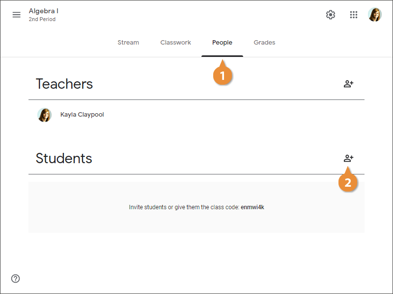 Add or Remove Students