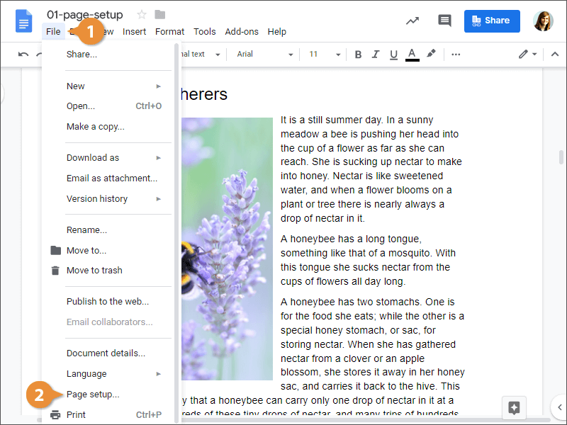 How to Change Margins in Google Docs