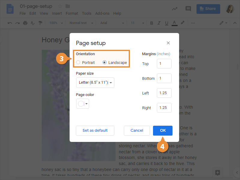 How to Change Margins in Google Docs