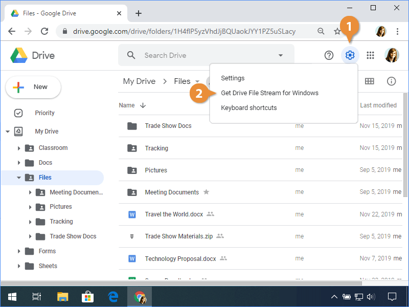 does bill4time sync with google drive