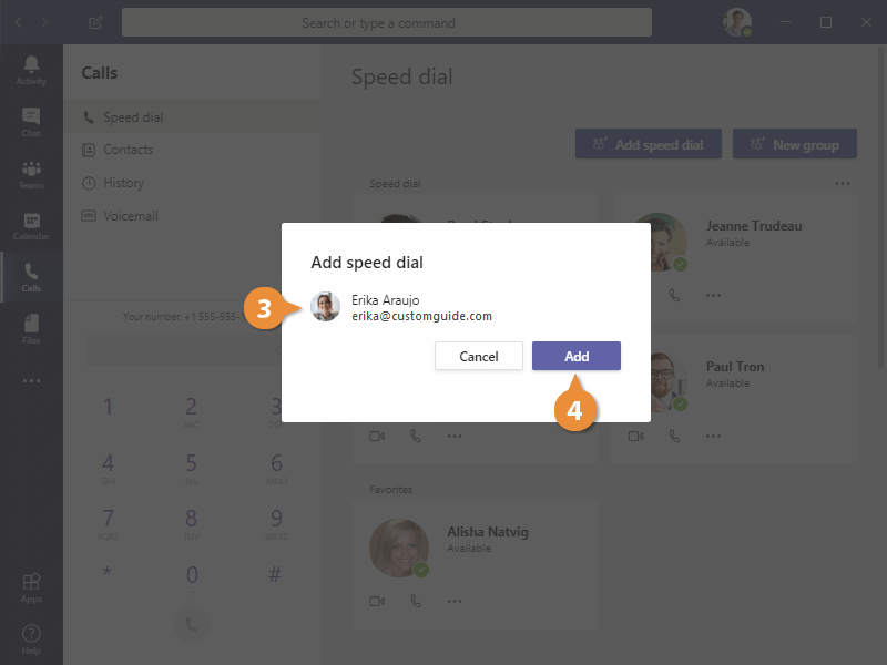 Add And Organize Contacts Customguide