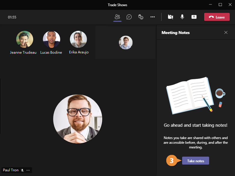 Take Meeting Notes