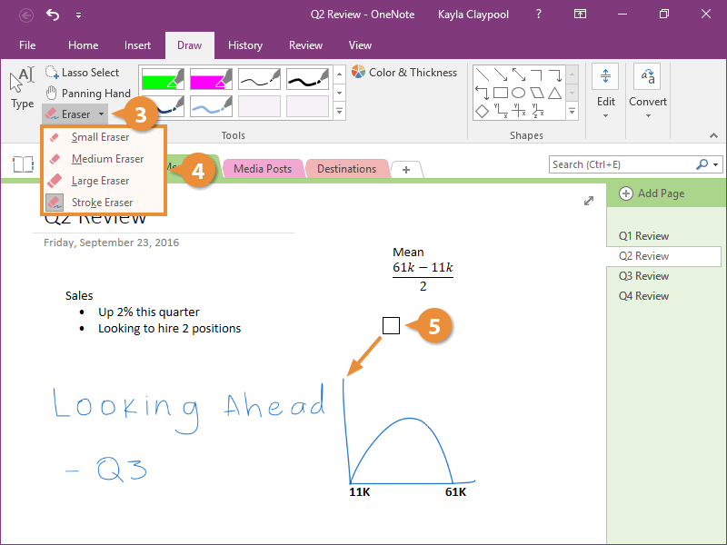 Edit Written Notes Customguide