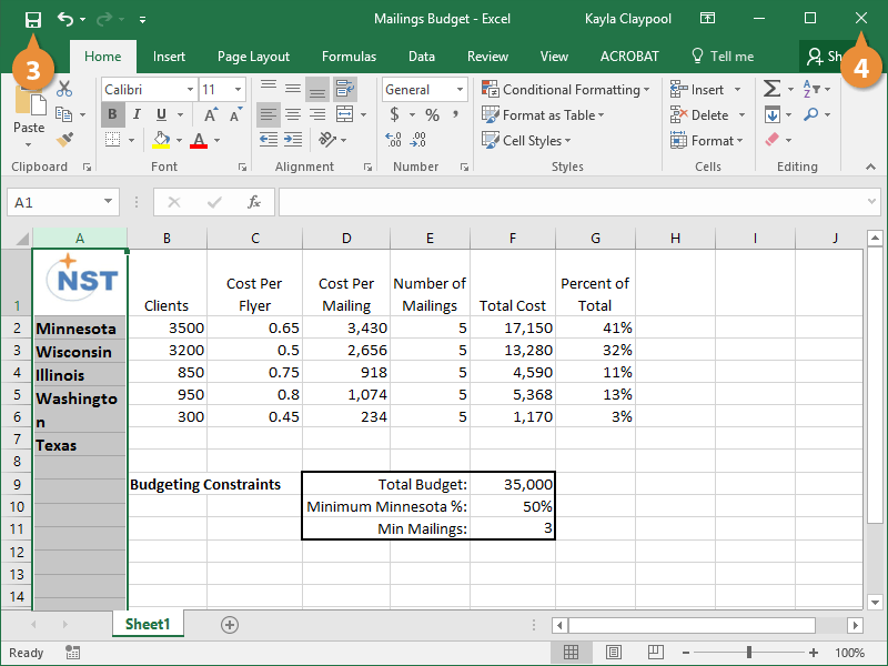 Edit a Spreadsheet