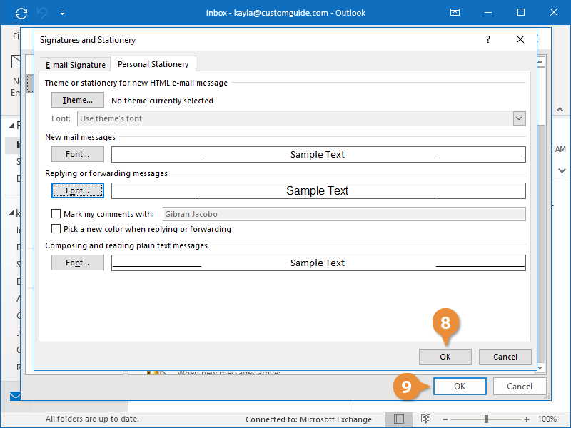 Customize Response Formatting