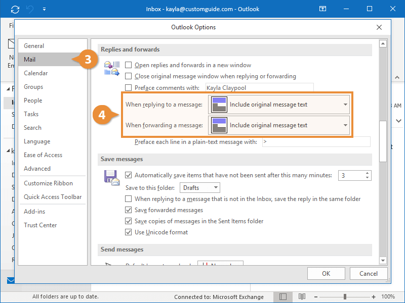 Customize Response Formatting