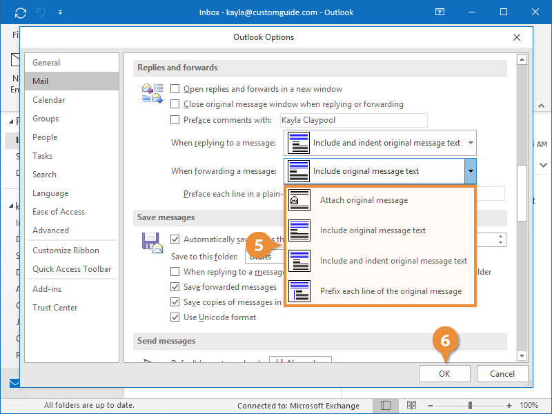 Customize Response Formatting