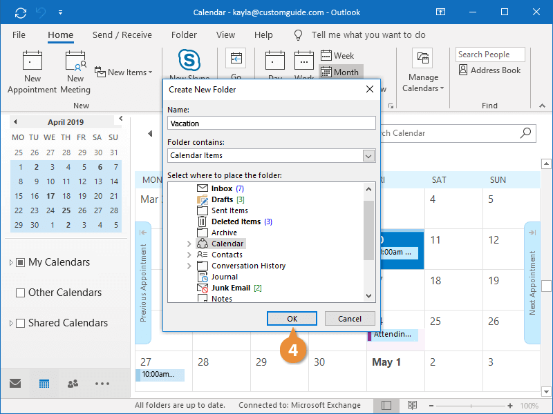 Work with Multiple Calendars